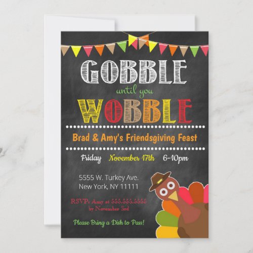 Friendsgiving Party Invitation