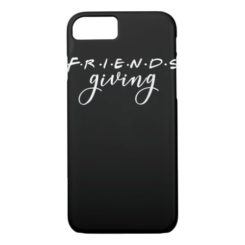 Friendsgiving Squad 2022 Funny Thanksgiving Friend iPhone 87 Case