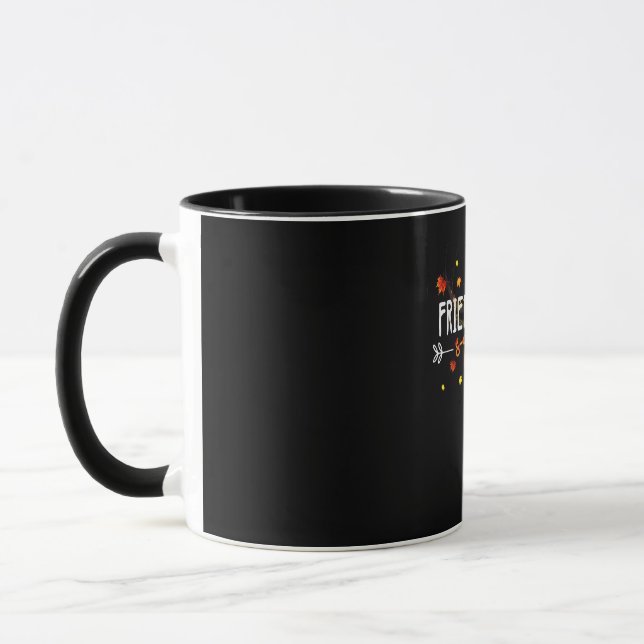 Friendsgiving Squad Thanksgiving Friendship Friend Mug (Left)