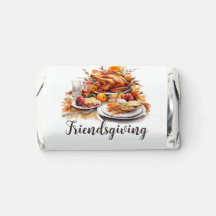 Friendsgiving Thanksgiving Candy Wrapper