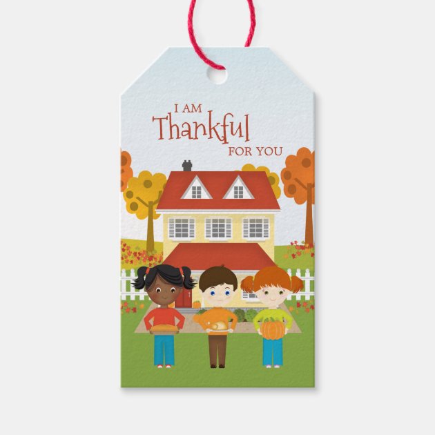 Friendsgiving Thanksgiving Feast Gift Tags