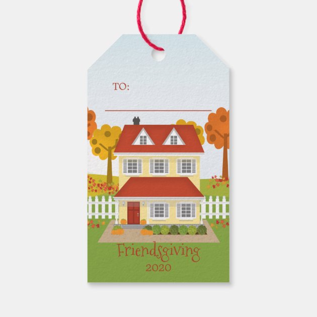 Friendsgiving Thanksgiving Feast Gift Tags