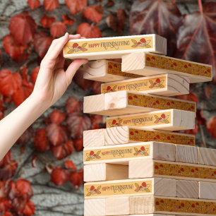 Friendsgiving Topple Tower