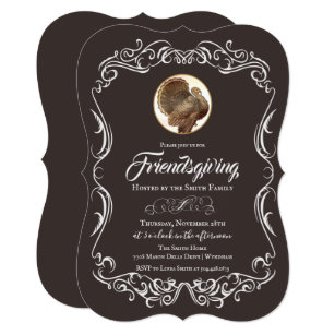 Thanksgiving Invitations Invite Your Guests Today Zazzle