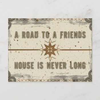 Friendship #2 Postcard by velvetsky at Zazzle
