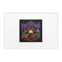 "Friendship Anchor" Acrylic Wall Art