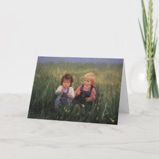 Friendship and Flowers Card
