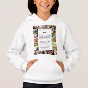 Friendship Appreciation   BFF 22 Photo Collage Hoodie