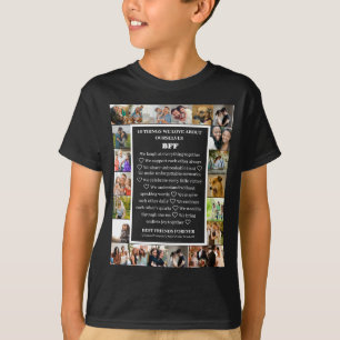 Friendship Appreciation   BFF 22 Photo Collage T-Shirt