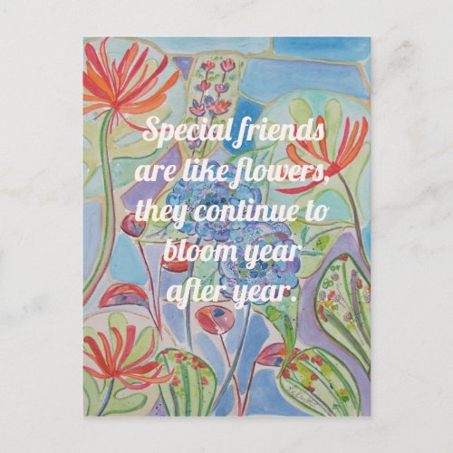 Friendship Appreciation Postcard