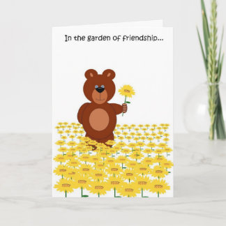 Friendship bear Card