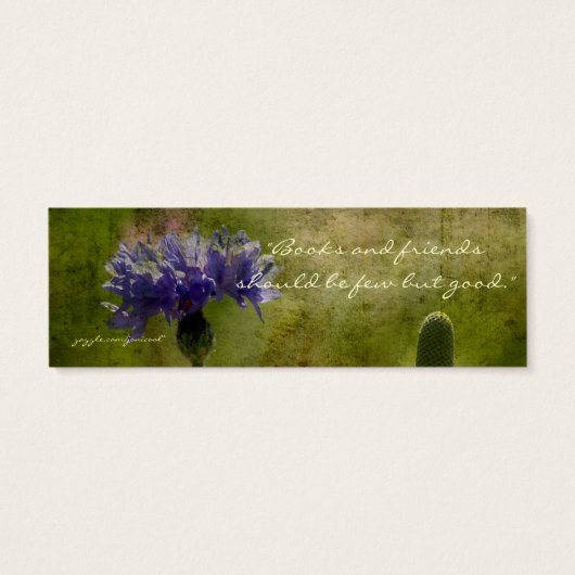 Friendship Bookmark (Back)