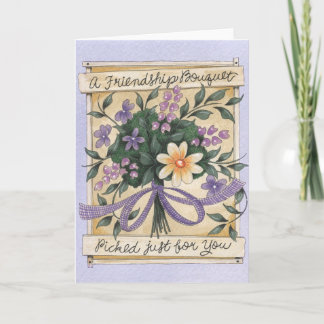 Friendship Bouquet - Greeting Card