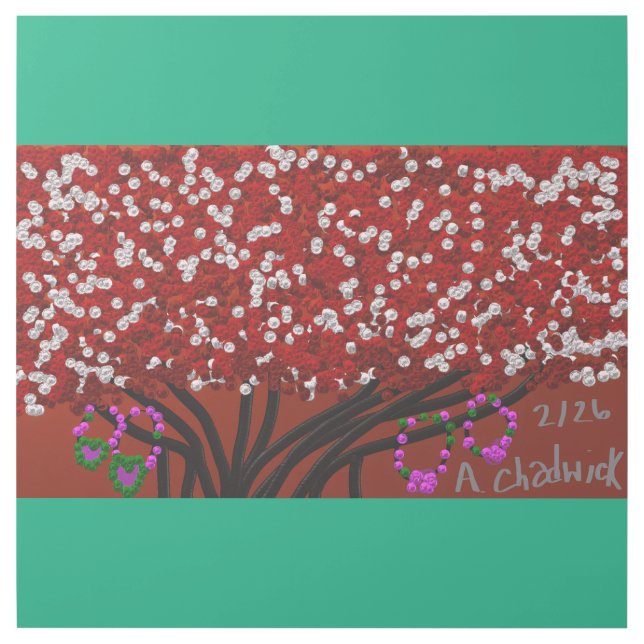 Friendship Bracelets Tree Gallery Wrap (Front)