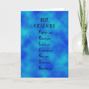 Friendship card