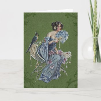 Friendship Card - Lady Bird by golden_oldies at Zazzle