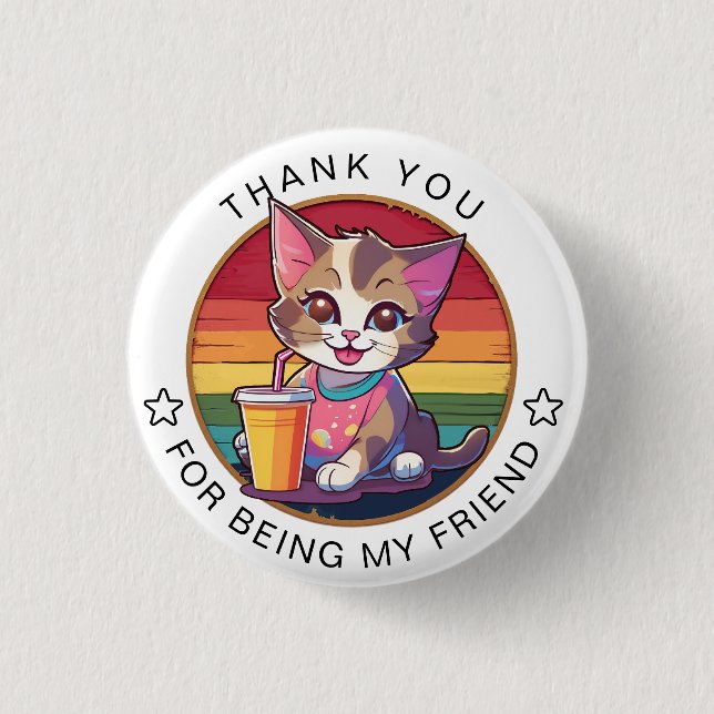 friendship day button (Front)