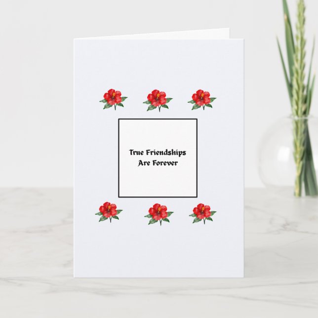Friendship-Folded Greeting Card (Front)