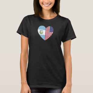 Friendship Forever America and Guatemala T-Shirt