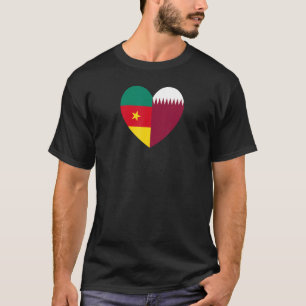 Friendship Forever Qatar and Cameroon T-Shirt