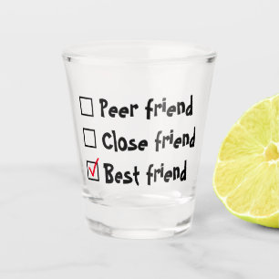Friendship Game Shot Glass