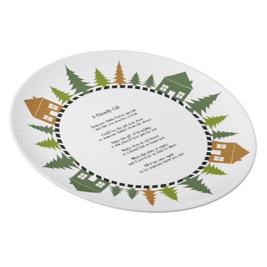 Friendship Gift Plate (Right Side)