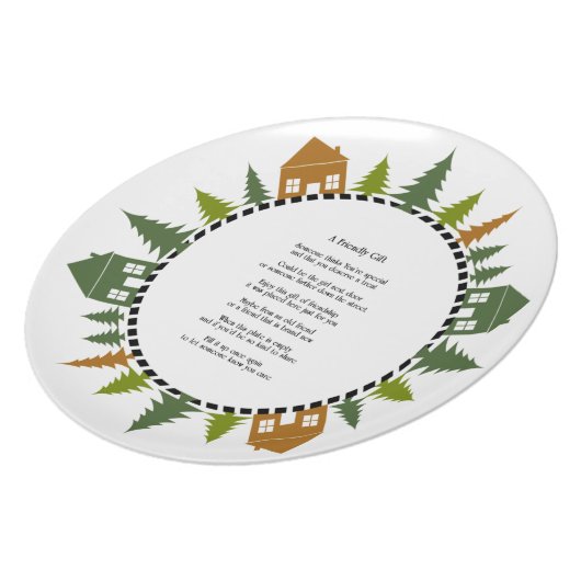 Friendship Gift Plate (Left Side)