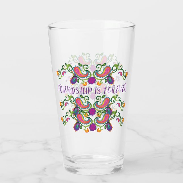 Friendship Glass (Back)