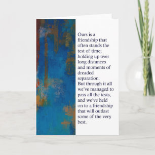 Friendship Greeting Card
