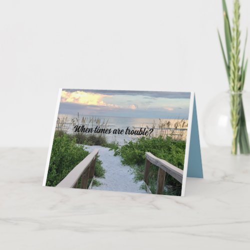 friendship greeting card for someone who may need