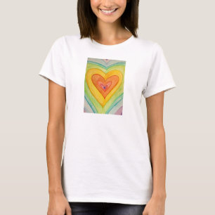 Friendship Hearts Rainbow Customized Love Shirts