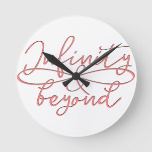 Friendship, Infinity symbol, Gifts, Free Round Clock