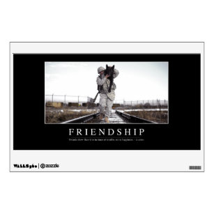 Friendship: Inspirational Quote Wall Decal