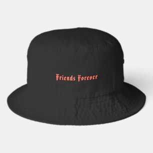 Friendship Inspired Outdoor Black Sportsman-Cap Bucket Hat