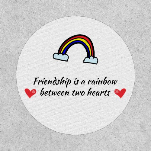 Friendship is a Rainbow Patch