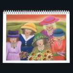 Friendship is forever! calendar<br><div class="desc">Colorful calender with fun images.</div>