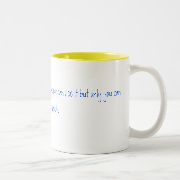 Friendship is like peeing your pants. EveryoneMugs