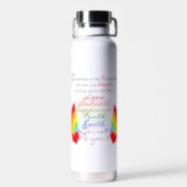 Friendship is the rainbow BFF Water Bottle (Back)