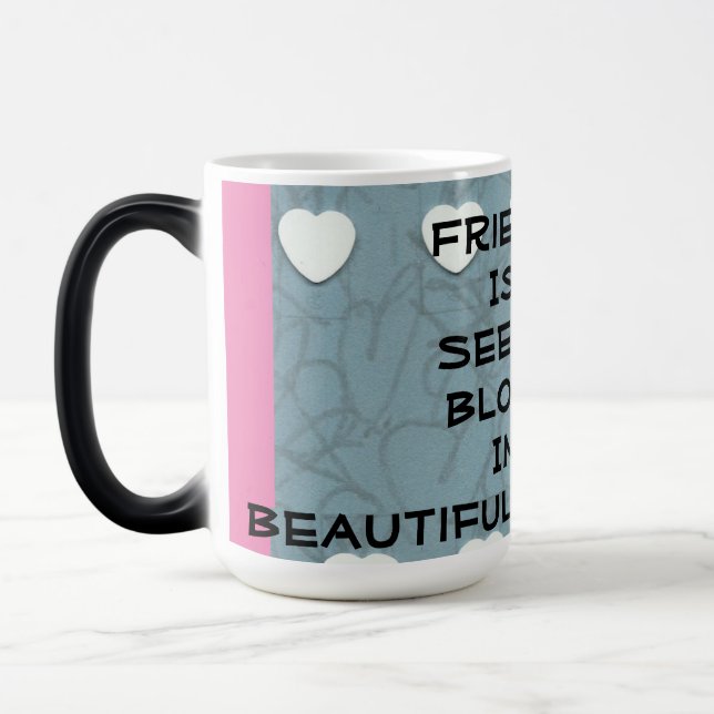 Friendship Is The Seed  Color Morph Mug (Left)