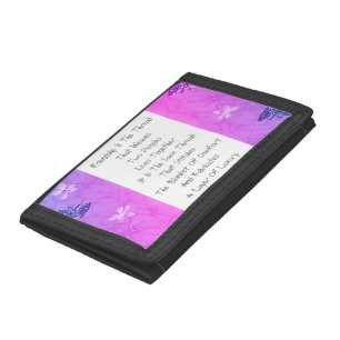 Friendship Is The Thread Trifold Wallet