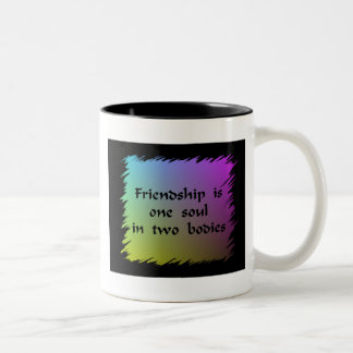 Friendship Is Two-Tone Coffee Mug