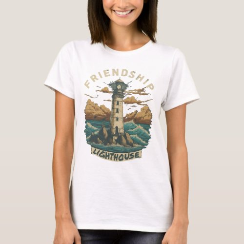 friendship lighthouse t_shirt 