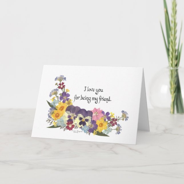 Friendship & Love Card (Front)