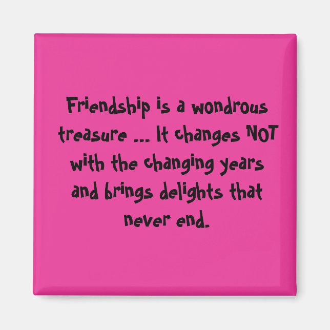 Friendship Magnet (Front)