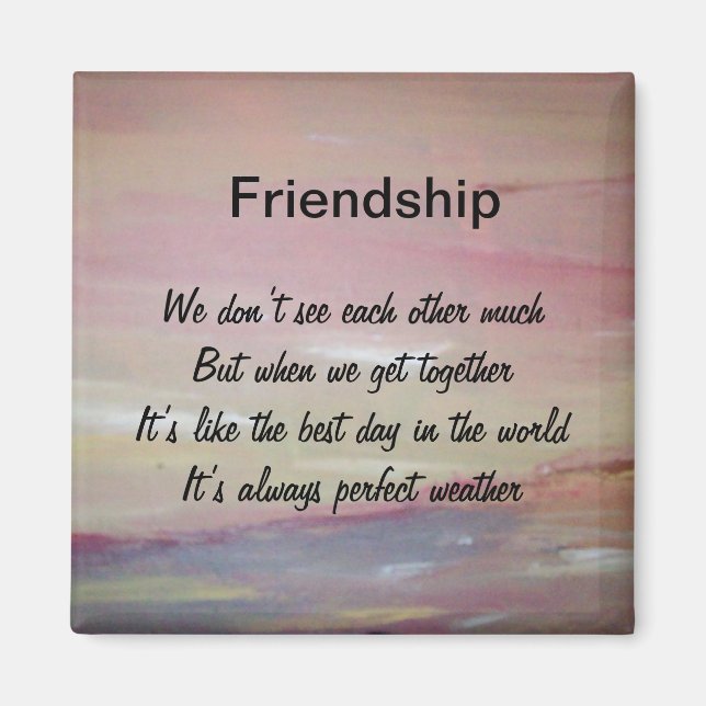 Friendship Magnet (Front)