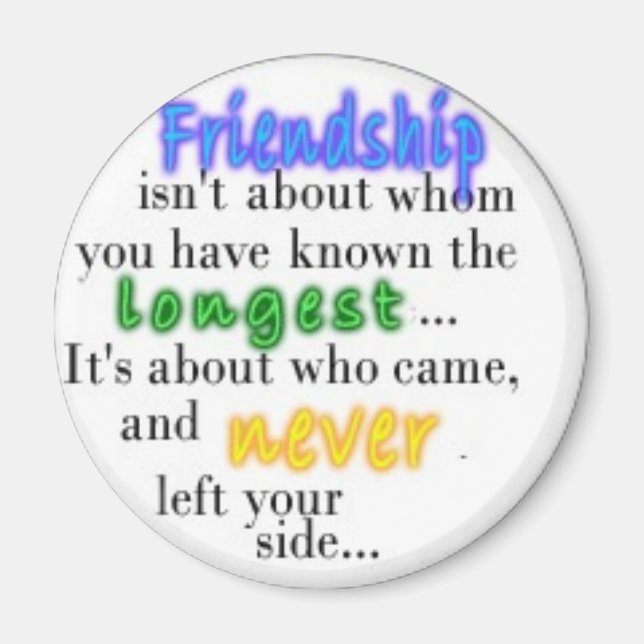 Friendship Magnet (Front)