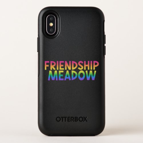 Friendship meadow  OtterBox symmetry iPhone x case