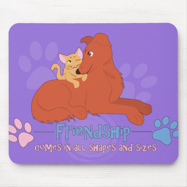 Friendship Mouse Pad (Front)