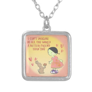 Friendship Necklace by pigswingproductions at Zazzle