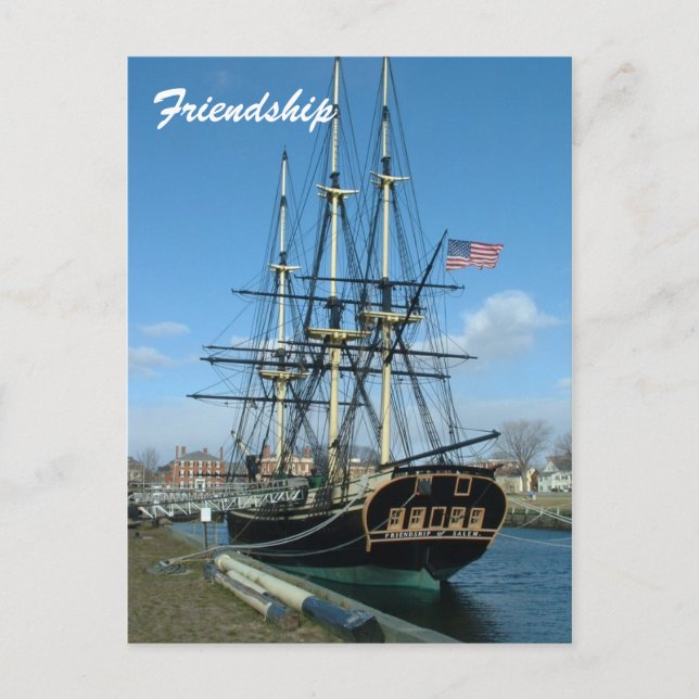 Friendship of Salem Postcard (Front)